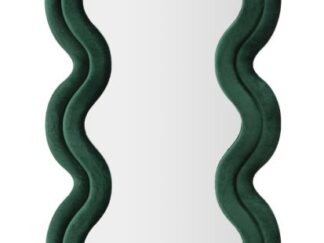 SPECCHIO DA MURO MONICA VERDE CM 58X4X160