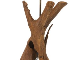LAMPADA TEAK DA TAVOLO CM Ø 35X80