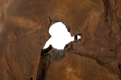 LAMPADA TEAK DA TAVOLO KEPALA CM Ø 35X69 - immagine 5