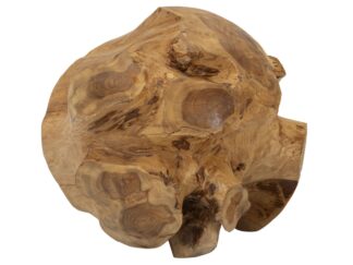 SFERA IN TEAK RICICLATO CM Ø 40 (PEZZI UNICI - NON RIP. IN SERIE)