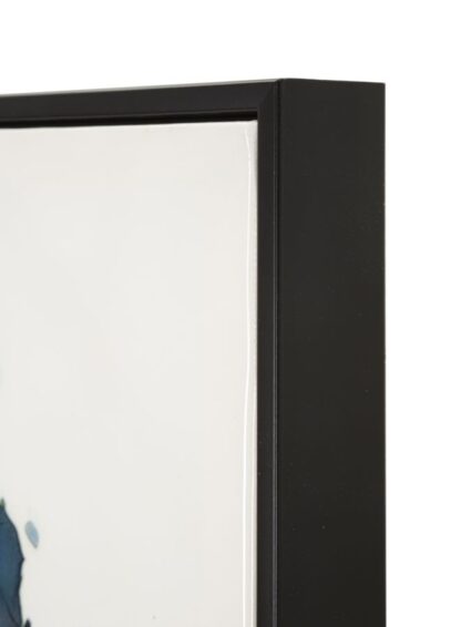 DIPINTO SU TELA LACCATO ALTEA -A- C/CORNICE CM 82X4X82 - immagine 5