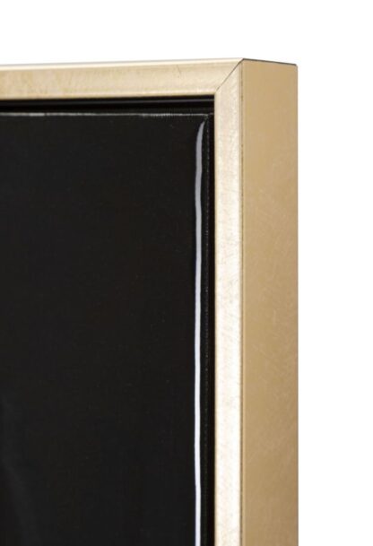 DIPINTO SU TELA LACCATO BAD BULLY -B- C/CORNICE CM 42,5X2,8X82,5 - immagine 4