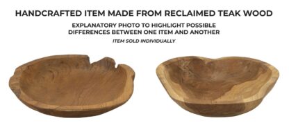 S/TASCHE TIPISAN IN TEAK RIC. CM 43X38X7 (PEZZI UNICI - NON RIP. IN SERIE) - immagine 7