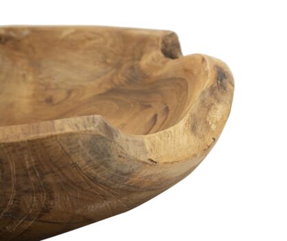 S/TASCHE TIPIC IN TEAK RIC. CM Ø 30X7 (PEZZI UNICI - NON RIP. IN SERIE) - immagine 3