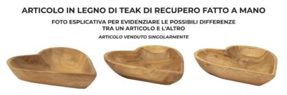 S/TASCHE KIHA IN TEAK RIC. CM 18X22X4,5  (PEZZI UNICI - NON RIP. IN SERIE) - immagine 6