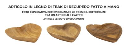 S/TASCHE KIHA IN TEAK RIC. CM 15X17X3,5 (PEZZI UNICI - NON RIP. IN SERIE) - immagine 5