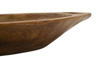 S/TASCHE WAN IN TEAK RICICLATO CM 37X26,5X7 (PEZZI UNICI - NON RIP. IN SERIE) - immagine 4