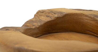 S/TASCHE ERUSI IN TEAK RIC. CM Ø 20X6  (PEZZI UNICI - NON RIP. IN SERIE) - immagine 3