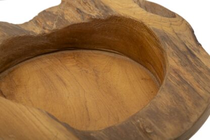 S/TASCHE ERUSI IN TEAK RIC. CM Ø 20X6  (PEZZI UNICI - NON RIP. IN SERIE) - immagine 5