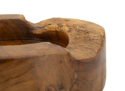 S/TASCHE ERUSI PLUS IN TEAK RIC.CM Ø 21X6 (PEZZI UNICI - NON RIP. IN SERIE) - immagine 3