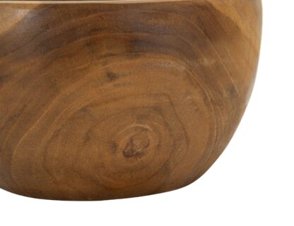 S/TASCHE ERUSI SIMPLE IN TEAK RIC.CM Ø15X9,5 (PEZZI UNICI-NON RIP.IN SERIE) - immagine 4