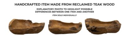 S/TASCHE NARRO IN TEAK RICICLATO CM 29X40X10 (PEZZI UNICI - NON RIP. IN SERIE) - immagine 8