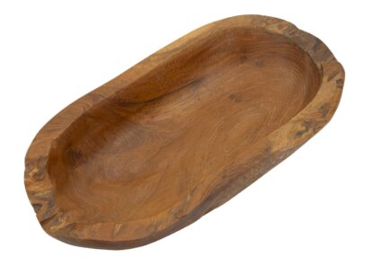 S/TASCHE NARRO IN TEAK RIC. CM 30X15X5,5 (PEZZI UNICI - NON RIP. IN SERIE) - immagine 2