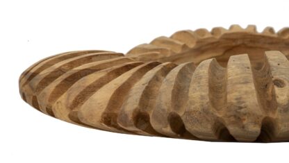 S/TASCHE GERIS IN TEAK RICICLATO CM Ø 35X7 (PEZZI UNICI - NON RIP. IN SERIE) - immagine 4