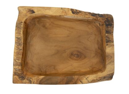 S/TASCHE KUTAK IN TEAK RIC.CM 25X19X7  (PEZZI UNICI - NON RIP. IN SERIE) - immagine 2