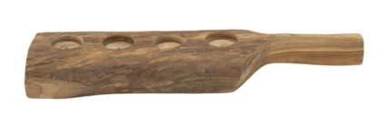 P/CAND LONG IN TEAK RICICLATO CM 51X14X6 (PEZZI UNICI - NON RIP. IN SERIE) - immagine 2