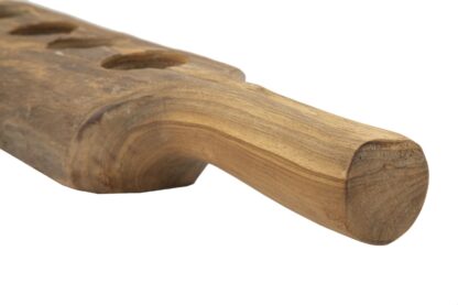 P/CAND LONG IN TEAK RICICLATO CM 51X14X6 (PEZZI UNICI - NON RIP. IN SERIE) - immagine 6