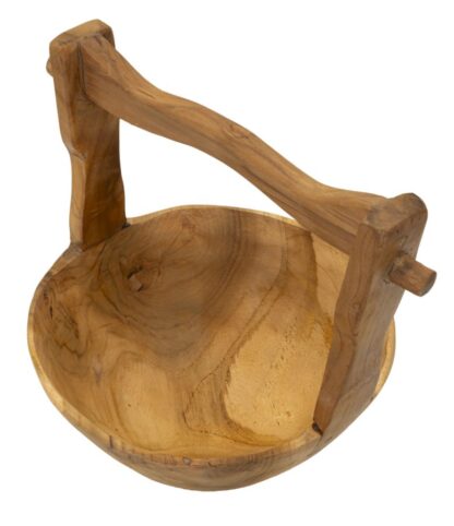S/TASCHE TIMBO IN TEAK RICICLATO CM 32X25X27 (PEZZI UNICI - NON RIP. IN SERIE) - immagine 2