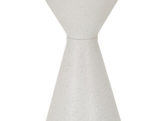 TAVOLINETTO WHITE DOUBLE CM Ø 44,5x63