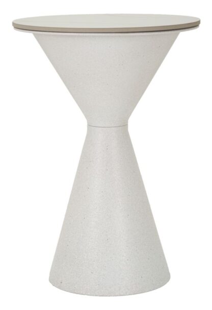 TAVOLINETTO WHITE DOUBLE CM Ø 44,5x63
