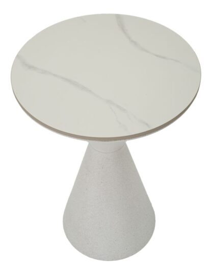 TAVOLINETTO WHITE DOUBLE CM Ø 44,5x63 - immagine 2