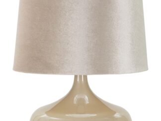 LAMPADA DA TAVOLO PERLY ROUND CM Ø 35X50,5
