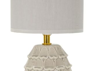 LAMPADA DA COMODINO PIGNY GRIGIA CM Ø 15X30,5