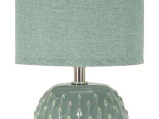 LAMPADA DA COMODINO PONTUS TURCHESE CM Ø 14X27