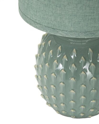 LAMPADA DA COMODINO PONTUS TURCHESE CM Ø 14X27 - immagine 4