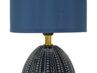 LAMPADA DA COMODINO FLAVI BLU CM Ø 15X30,5