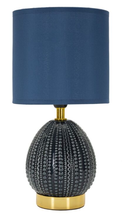 LAMPADA DA COMODINO FLAVI BLU CM Ø 15X30,5