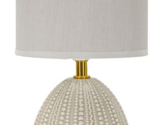 LAMPADA DA COMODINO FLAVI GRIGIA CM Ø 15X30,5