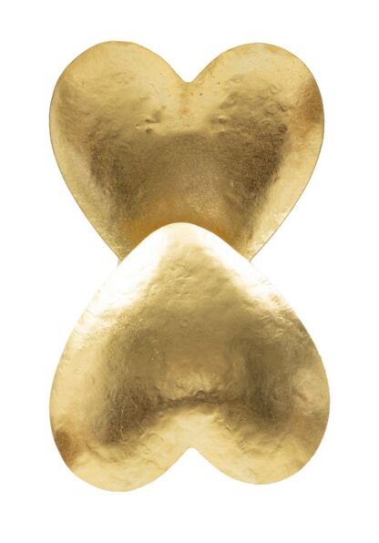 LAMPADA DA MURO GOLDY HEART CM 25,5X15X24 - immagine 4