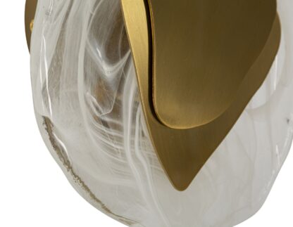 LAMPADA DA MURO OCEAN GOLD CM 21X8X31 - immagine 3
