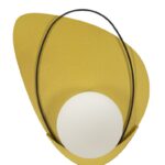 LAMPADA DA MURO CIRCLY CM 28X17X32 stile GLAM