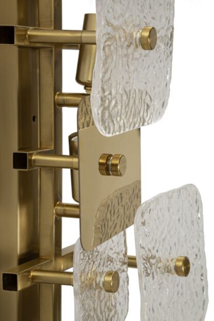 LAMPADA DA MURO GLASSY CM 24X13X76 - immagine 3