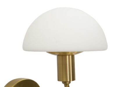 LAMPADA DA MURO LOVY GOLD CM 23X15X22 - immagine 5