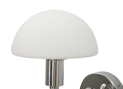 LAMPADA DA MURO LOVY SILVER CM 23X15X22 - immagine 5