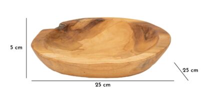 S/TASCHE TIPIC IN TEAK RIC. CM Ø 25X5 (PEZZI UNICI - NON RIP. IN SERIE) - immagine 9