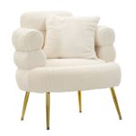 POLTRONA SOFFY PLUS C/CUSCINO CM 78X68X85 stile GLAM