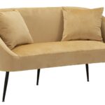 DIVANETTO BROWY C/CUSINI CM 137X69X79