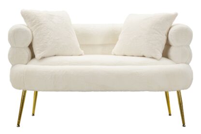 DIVANETTO SOFFY PLUS C/CUSCINI CM 133X68X69 - immagine 2