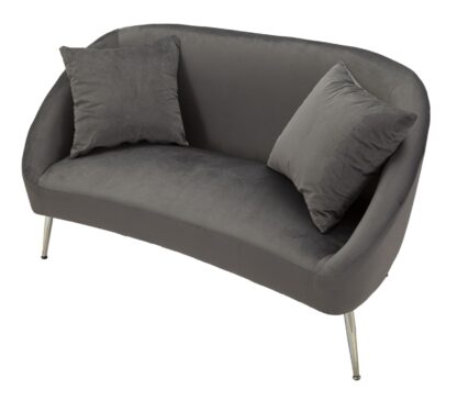 DIVANETTO SILVERY C/CUSCINI CM 137X69X79 - immagine 4