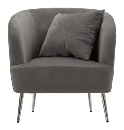 POLTRONA SILVERY C/CUSCINO CM 73X66X78 - immagine 2
