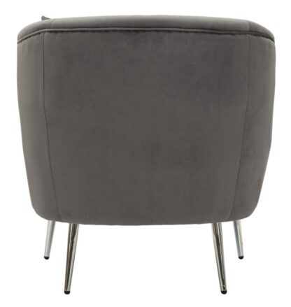 POLTRONA SILVERY C/CUSCINO CM 73X66X78 - immagine 7