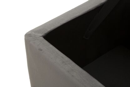 PANCA C/CONTENITORE SILVERY CM 112X42X50 - immagine 7