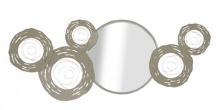 PANNELLO DA MURO HOP C/SPECCHIO CM 106X3,8X48