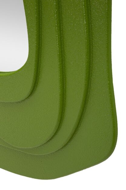 SPECCHIO DA MURO DALIA VERDE CM 90X4X97 - immagine 3