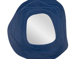 SPECCHIO DA MURO DALIA BLU CM 90X4X97
