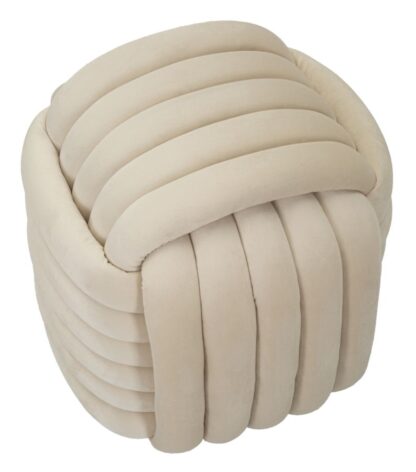 PUFF SOFTY CREMA CM 45X45X45 - immagine 3